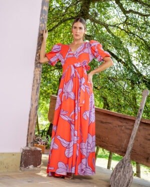 Vestido arlet naranja