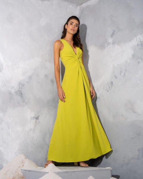 Vestido pistacho - Imagen 2