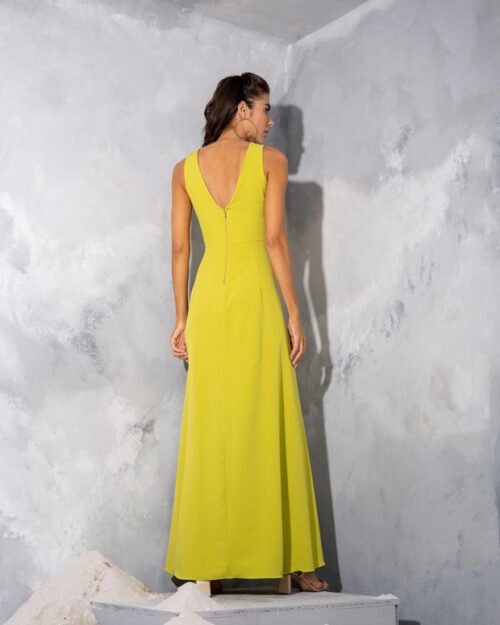 Vestido pistacho - Imagen 3