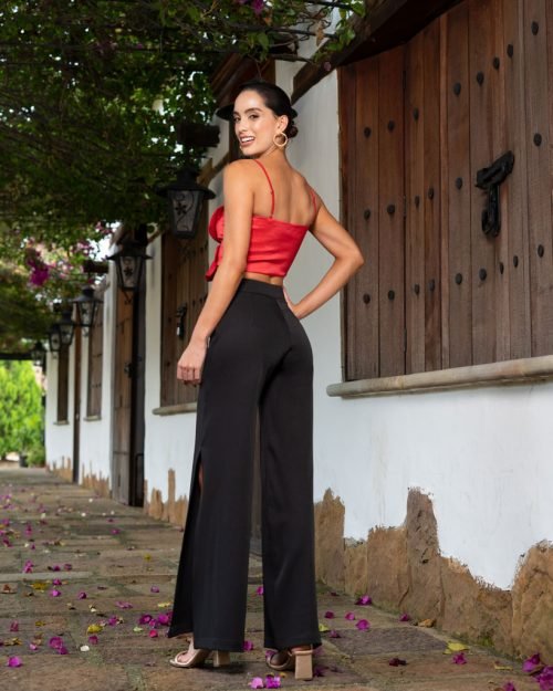 Pantalon lauren Negro - Imagen 3