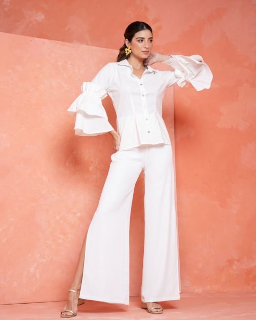 Pantalon laurent Blanco - Imagen 2