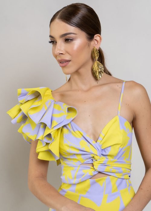Vestido gracia amarillo - Imagen 4