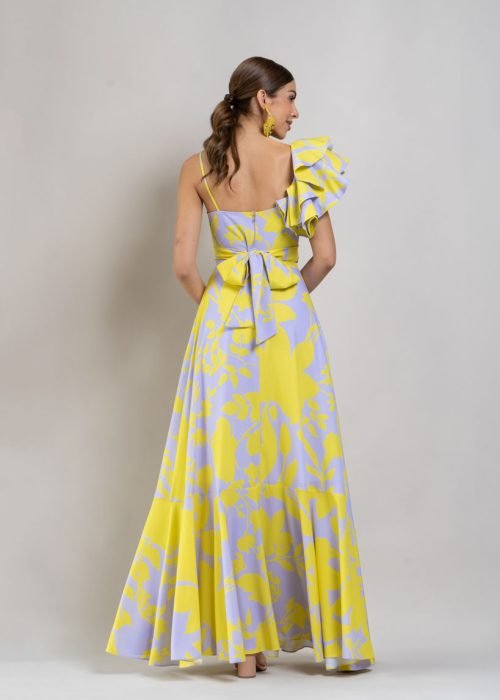 Vestido gracia amarillo - Imagen 3