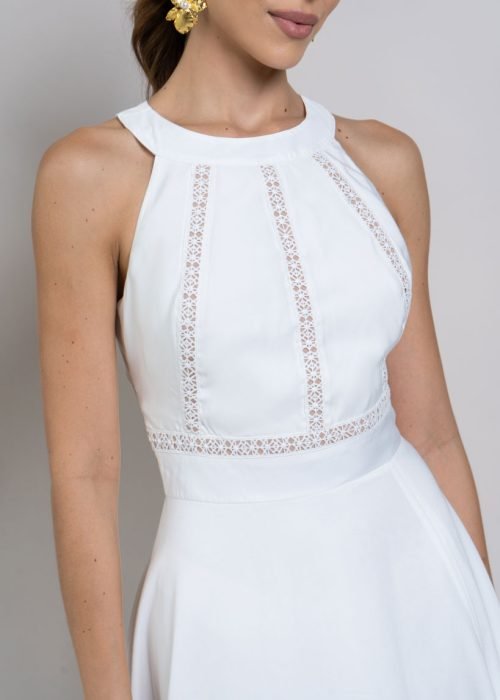 Vestido pegasus marfil - Imagen 4