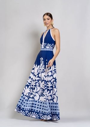 Vestido havanna navy