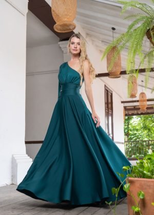 Vestido greta verde