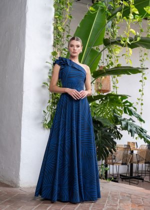 Vestido fatima azul
