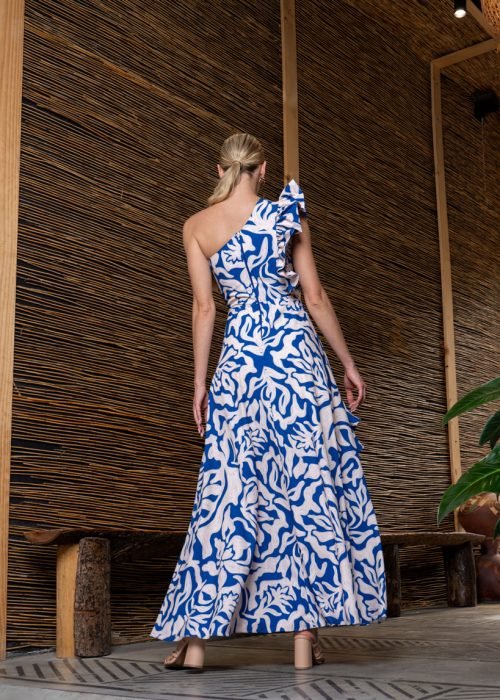 Vestido coralito azul - Imagen 5