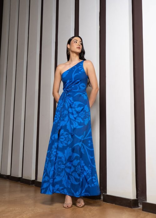 Vestido pipa azul