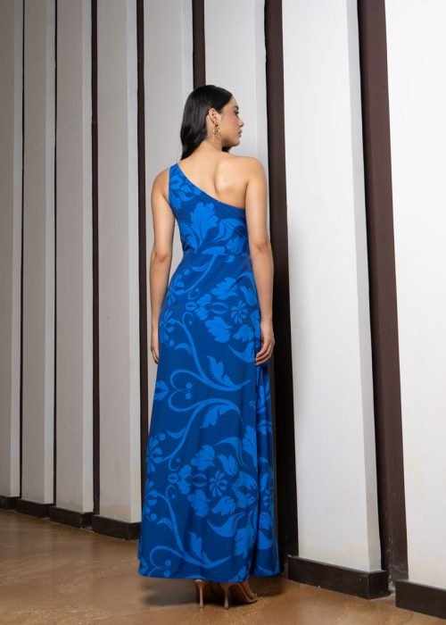 Vestido pipa azul - Imagen 3