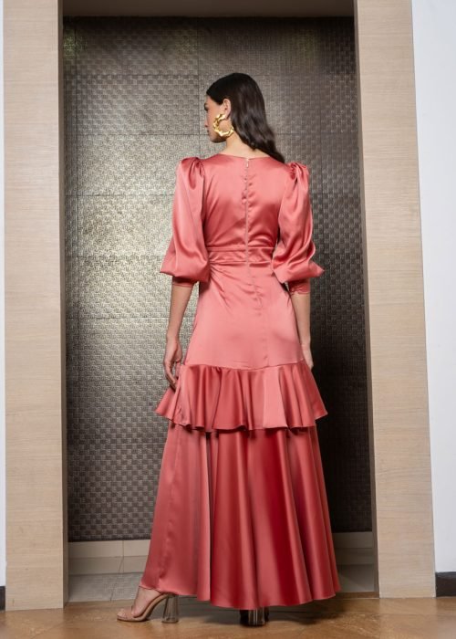 Vestido olimpo guayaba - Imagen 3