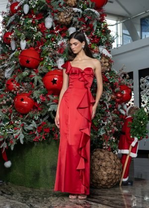 Vestido sira rojo