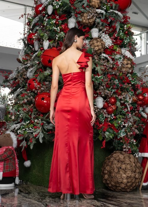 Vestido sira rojo - Imagen 3