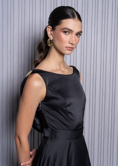 Vestido hera negro - Imagen 4