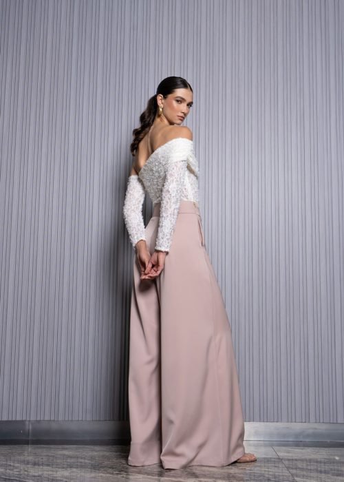 Blusa nohemi marfil - Imagen 3