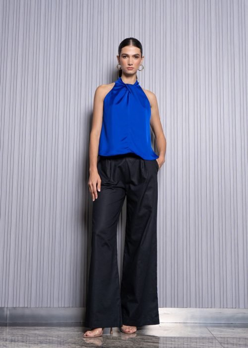 Blusa hanna azul - Imagen 2