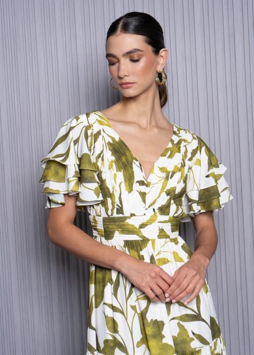 Vestido lana verde - Imagen 5