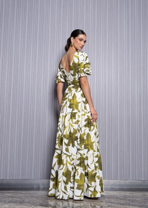 Vestido lana verde - Imagen 3