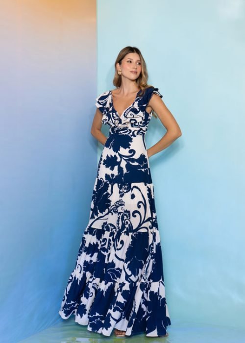 Vestido dior azul - Imagen 2