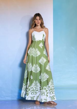Vestido barbara verde