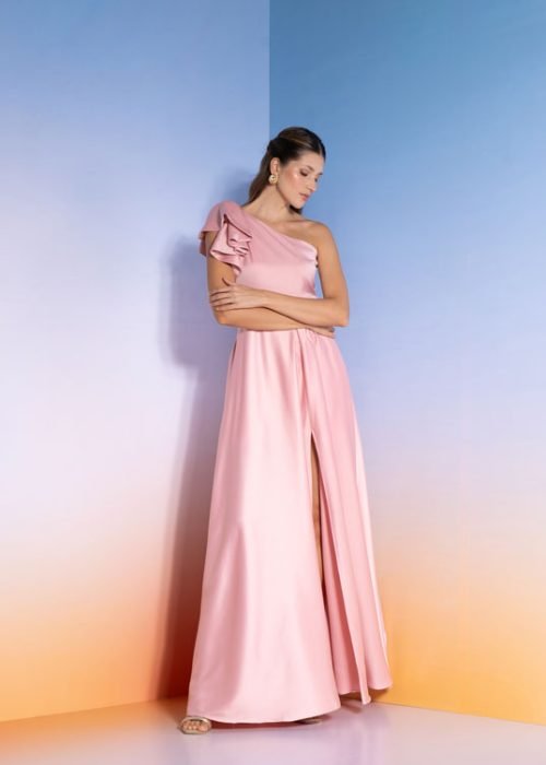 Vestido nadia rosa - Imagen 2