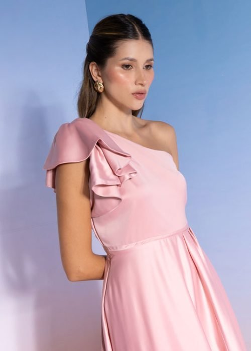 Vestido nadia rosa - Imagen 4