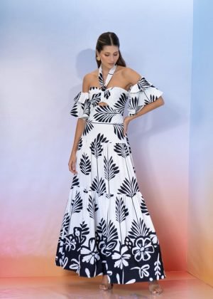 Vestido italia estampado