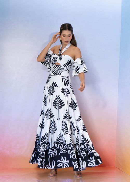 Vestido italia estampado - Imagen 2