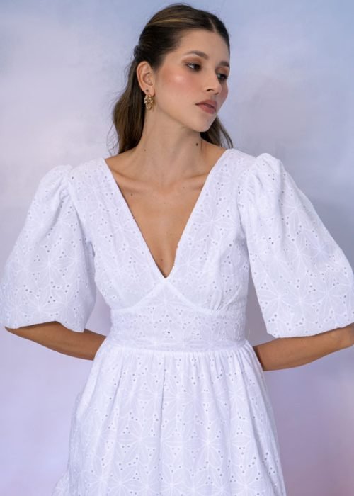 Vestido cielo en hojarota - Imagen 4