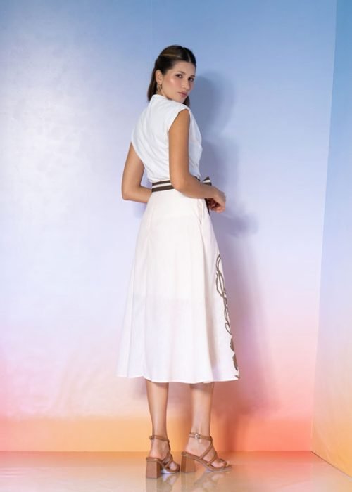 Falda milan verde - Imagen 4