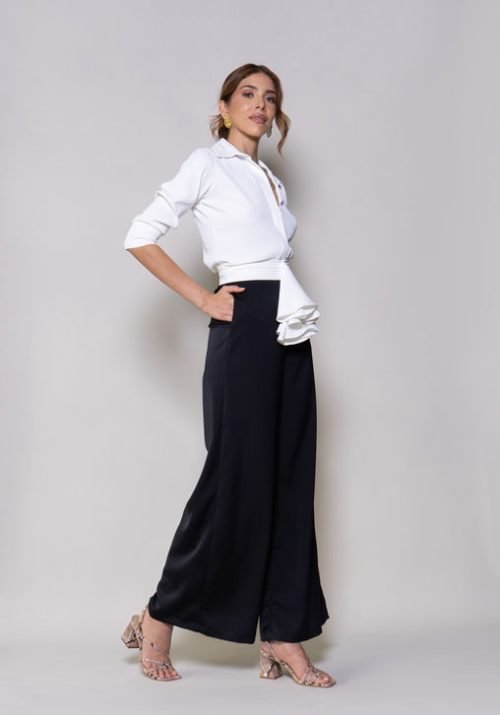 Pantalon belen negro - Imagen 2