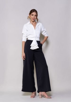 Blusa lina blanca