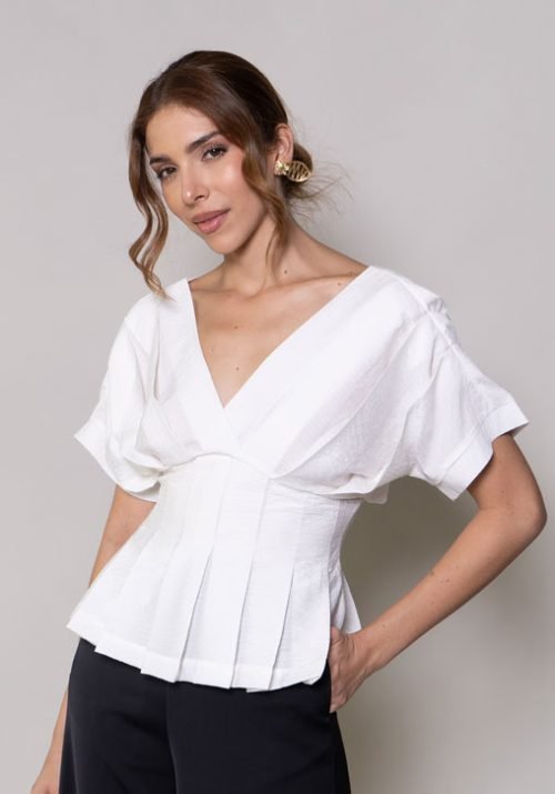 Blusa azalea ivory - Imagen 2