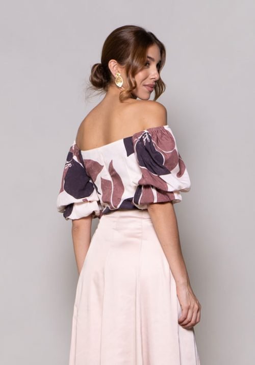 Blusa zinnia cafe - Imagen 3
