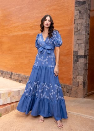Vestido lucya indigo