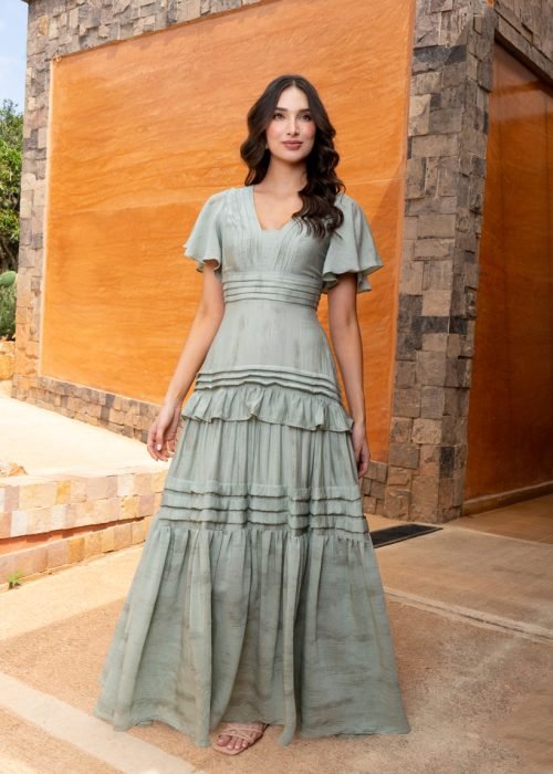 Vestido astromelia