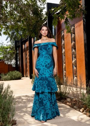 Vestido ruby petroleo