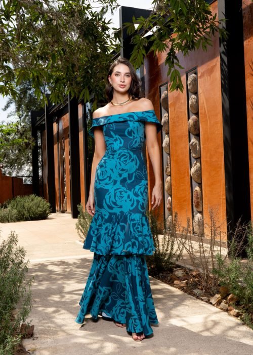 Vestido ruby petroleo - Imagen 2
