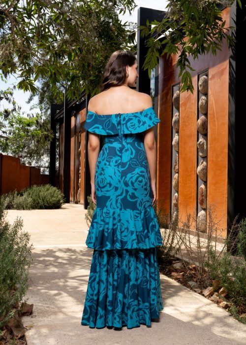 Vestido ruby petroleo - Imagen 3