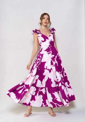 Vestido cameron magenta