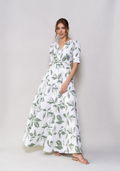 Vestido athena verde - Imagen 2