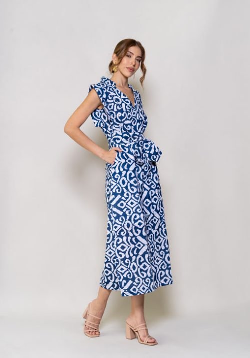 Vestido eloisa navy - Imagen 2