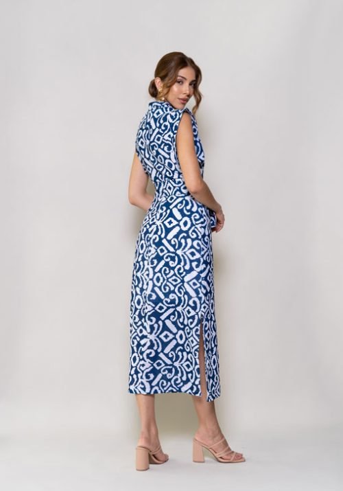 Vestido eloisa navy - Imagen 4