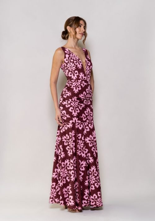 Vestido alcazar estampado - Imagen 2