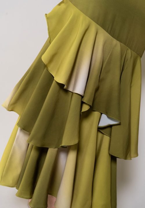 Vestido carlota verde - Imagen 4