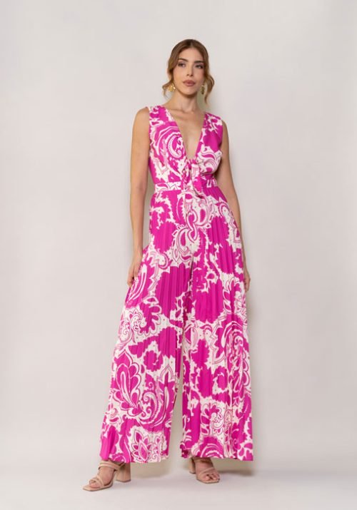 Enterizo liliam fucsia - Imagen 2