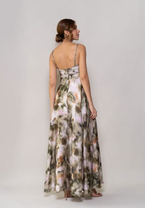 Vestido adela verde - Imagen 4