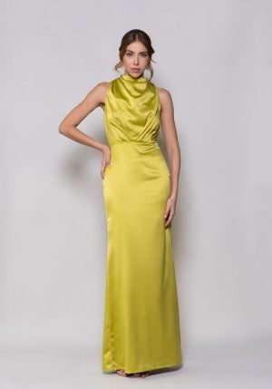 Vestido elizabeth pistacho