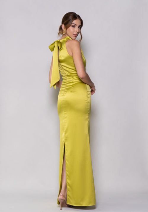 Vestido elizabeth pistacho - Imagen 3