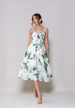 Vestido amapola verde